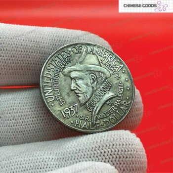 LIBERTY 1937, 1937 Roanoke Island Half Dollar Coin