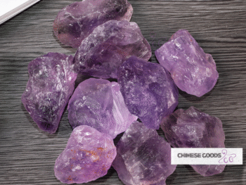 Natural Purple color crystal stone for Jewelry, gift and showpiece