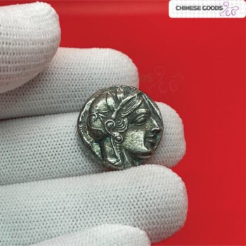 Athenian Owl Tetradrachm Coin, Greek Coin