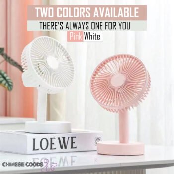 USB Rechargeable 3.7V Double Battery Telescopic Floor Fan. Summer Mute ventilador Student Desktop Table Fans for Office Bedroom Cooler