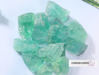 Natural Green color crystal stone for Jewelry, gift and showpiece