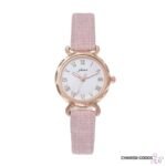 Pink color ladise watch for smart lady