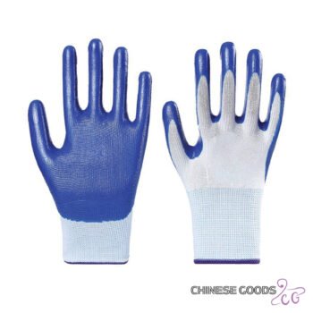 Labor Protection Gloves For Construction. Sites Nitrile Labor Protection Gloves Wear resistant Nitrile Rubber Work