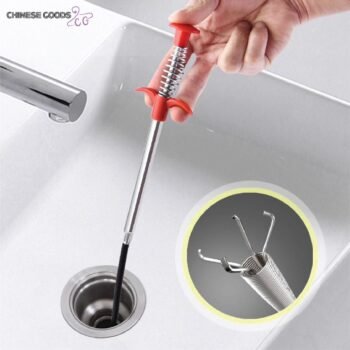 5 fit Blockage line cleaning tool. easy flexible cable for cleaning blockage line