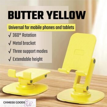 360 degree rotating mobile phone stand. good for online class and others activities