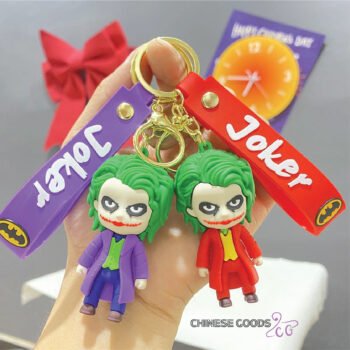 Joker Keychain. Superhero Batman. Car Keychain Pendant Claw Machine Small Gift
